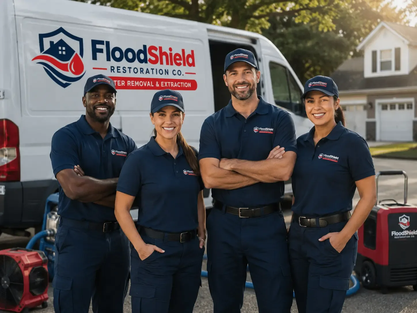 Flood Damage Restoration company in Oral, SD