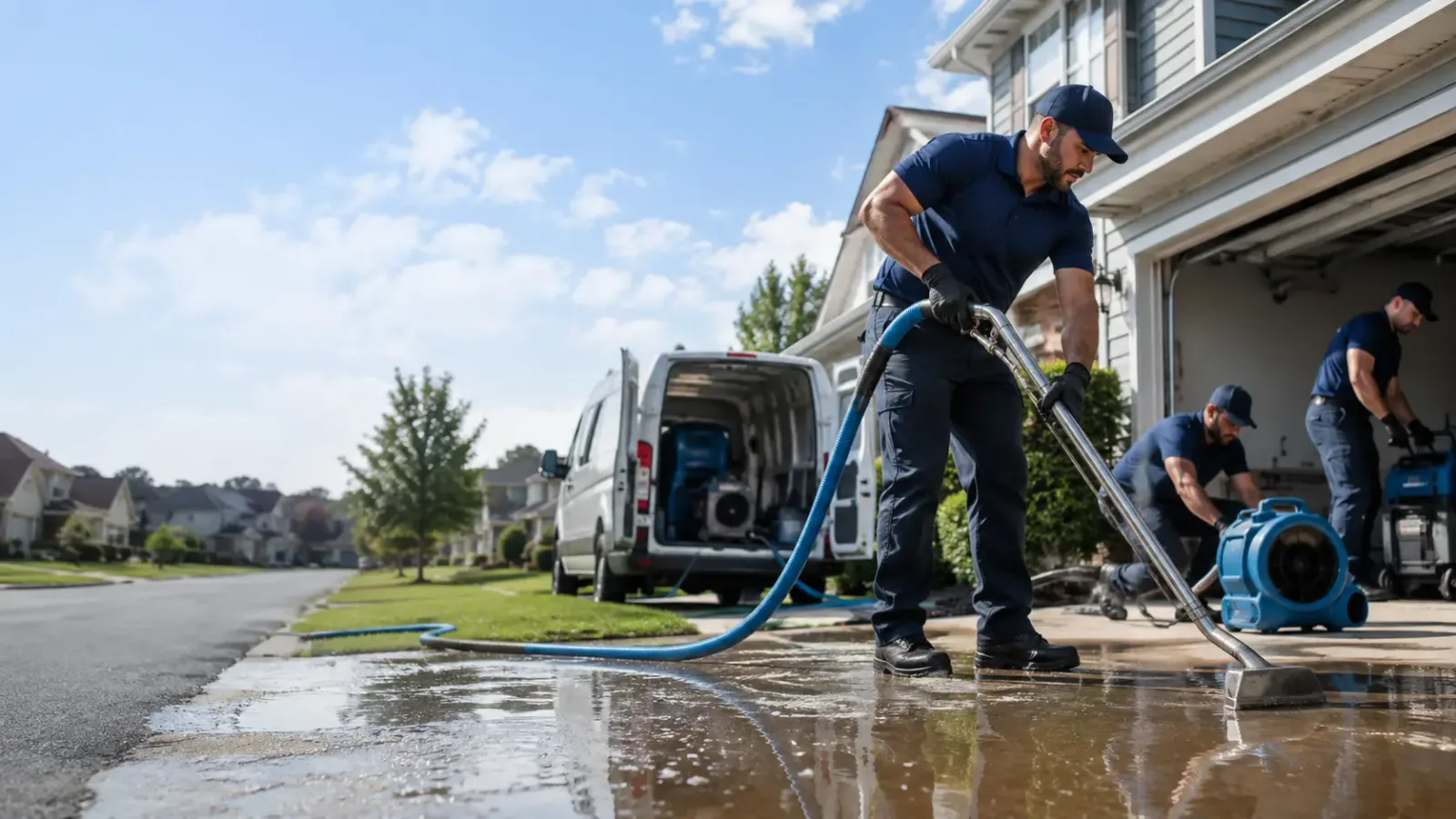 Flood Damage Restoration in Oral, SD
